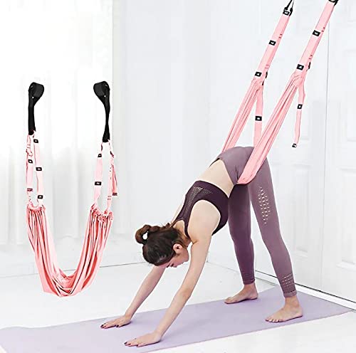 Kresal Yoga Stretching Strap, Adjustable Height Leg Stretcher Waist Back Stretch Band Aerial Yoga, Anti-Gravity Inversion Exercises Door Flexibility Tensile Trainer for Rehab Pilates Dance Splits (B0CVFKKGNW) Amazon Price History, Amazon Price Tracker