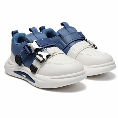 Image of Kids Stylish Casual Mid Top Sneaker and Trendy Shoes with Hook & Loop for Boys and Girls