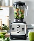 HECMAC 3-Peak HP Blender - 2200W Max/1400W Rated, 68oz BPA-Free Pitcher, Easy to Use, Self-Clean, Tamper - Smoothies, Ice Crush, Frozen Drinks, Food Prep - Home & Commercial, 110V