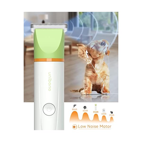 Dog Grooming Clippers Kit, All-in-One Low Noise Paw Trimmer Electric Puppy Clippers Rechargeable Cordless IPx7 Waterproof Cat Claw Trimmer Nail Grinder for Small to Medium Pets Dog Grooming Clippers Kit, All-in-One Low Noise Paw Trimmer Electric Puppy Clippers Rechargeable Cordless IPx7 Waterproof Cat Claw Trimmer Nail Grinder for Small to Medium Pets