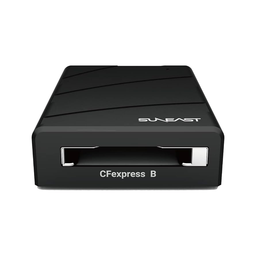 SUNEAST CFexpressTypeBカード128GBカードリーダー付き SUNEASTのCFexpress カードリーダーを買ったよ！SDより高速にPC