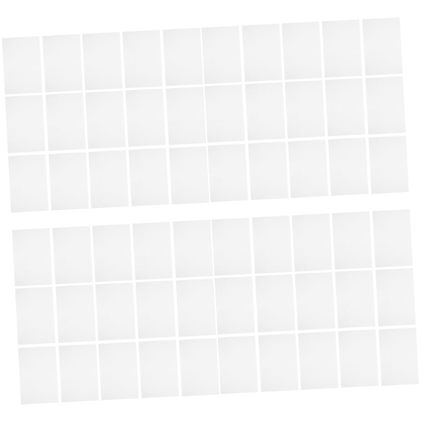 jojofuny 80 Teiliges Fotopapier Transparent Glänzend Selbstklebend Farbig Geeignet für Tintenstrahldrucker Vielseitig für Foto Werbe und Schulprojekte