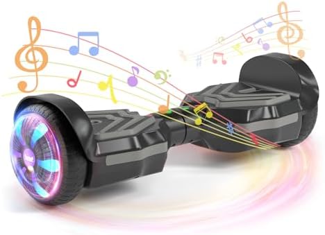 SIMATE Scooter with built-in Bluetooth speaker and 7.5 mph top speed