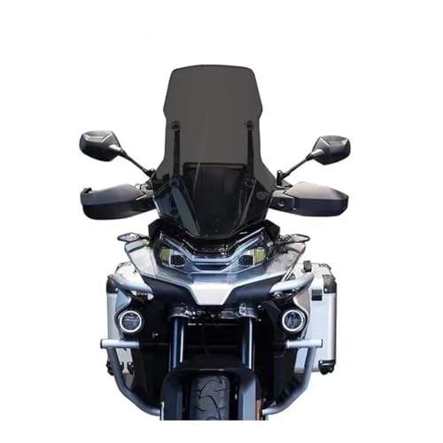 Déflecteur vent moto 57 cm gris haute protection aérodynamique pour bulles de 800 MT