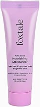 Foxtale Nourishing Face Moisturizer with Niacinamide for 24 Hr Hydration, Lightweight & Non-Sticky, For Soft & Glowing Skin, Men & Women, All Skin Types, 10 ml