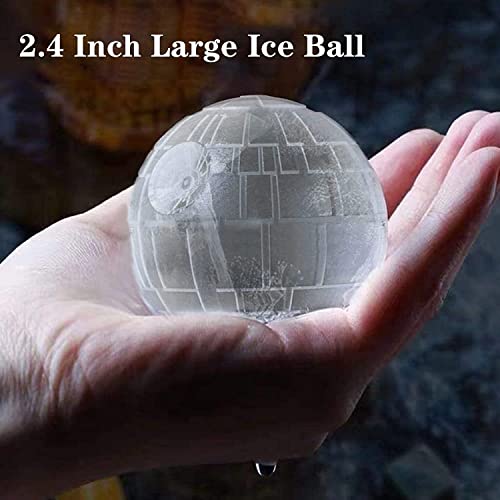 Ixi Star Wars Death Star Ice Cube Tray Molds, Silicone Ice Molds Pack Of 6 #TOP1