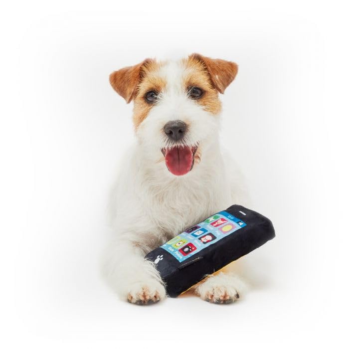  London 犬 ぬいぐるみ Amazon | PetLondon スマートフォン ソフト ぬいぐるみ 子犬のおもちゃ