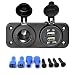 SeniorMar Double Dispositif de Charge USB Allume-Cigare de Voiture Chargeur de Voiture Adaptateur de Prise de Courant 12V séparateur de Sortie Accessoires de véhicule
