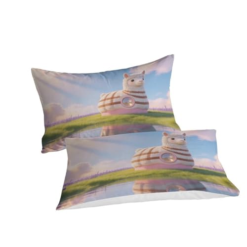 Housse de couette 3D féérique pour une chambre double cocooning