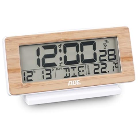 ADE Reloj Despertador Digital con radiocontrol Cover