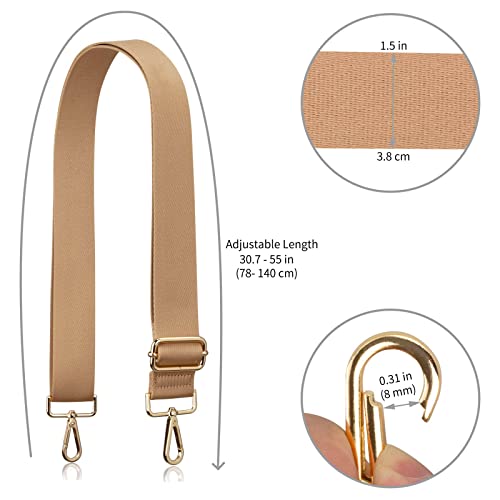 Image of Allzedream Thick Purse Strap Wide Adjustable Replacement Crossbody Bag Handbag