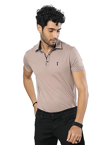 Image of STELLERS Men's Premium Softberry Pique Polo T-Shirt | Feather Touch Feel |Regular Fit| Odour Resistant| Anti-Static| Wrinkle Free | Quick Dry | Stretchable | Lightweight | Sweat-Proof