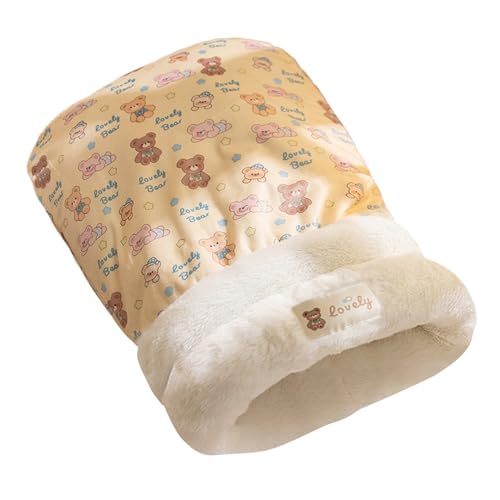 Sac à chat et panier chaud lavable pour chiot et chaton d'hiver - 2