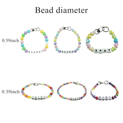 Personalisierte Perlen Hundehalsband, benutzerdefinierte Haustier-Schmuck Candy Farbe Hundehalsband mit Namen, Freundschaft Armband Geschenk für Hunde, Katzen, Haustiere