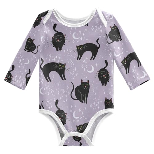 Image of vvfelixl Baby Bodysuits Cute Baby Crocodiles Long Sleeve Cotton Baby Clothes for Boys Girls 0-3M