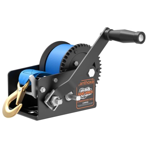3500lbs Boat Trailer Winch with 33FT Strap