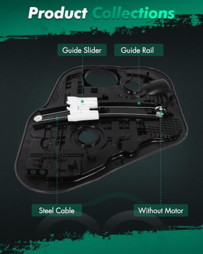 Image of SCITOO Power Window Regulator w /o Motor for Kia Sorento 2016-2020