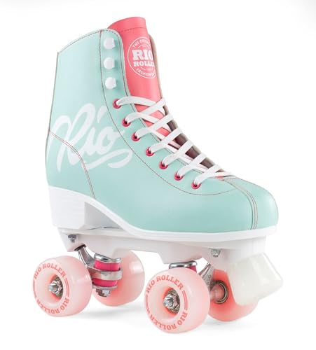 Rio Roller Wrotki Script Teal/Coral (38)