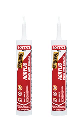 Image of Loctite OSI - Henkel Corporation Polyseamseal Acrylic Caulk with Silicone - White, 10 fl. oz.