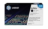 Original HP 646X Black High-yield Toner Cartridge | Works with HP Color LaserJet Enterprise CM4540...