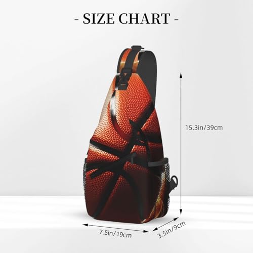 Mochila Sling Crossbody para Hombre y Mujer Negra miniatura 2