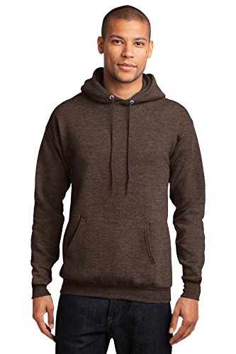 Port & Co ™ Core Fleece Pullover Hooded Sweatshirt. PC78H - [Oatmeal Heather]