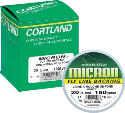 Cortland Micron Fly Line Backing #TOP27