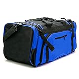 AAMA Martial Arts Taekwondo Sparring Gear Equipment Bag - Blue - Large