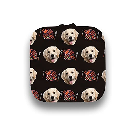 Custom Pot Holders, Oven Heat Insulation and Anti-Scalding Pot Holders, Suitable for Kitchen and Dining Room, Pattern Can Be Customized