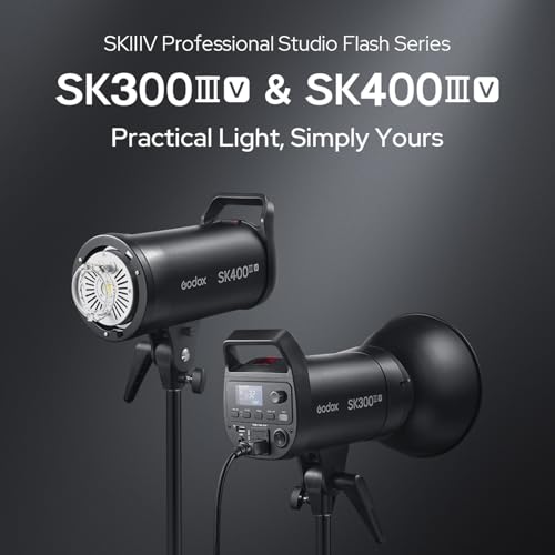 Image of GODOX SK400III-V SK400IIIV 400Ws Professional Studio Strobe Flash Light