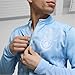 PUMA Manchester City Pre-Match 1/4 Zip Top - Team Light Blue - Size: L