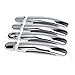 Compatible For VW Golf 4 Jetta4 Mk4 Passat B5 Chrome Door Handle Bowl Protective Covering Cover Trim Car Accessories(Style 2)