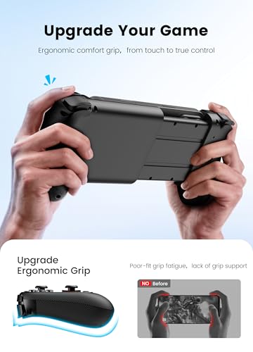 Image of Wireless Phone Controller for iPhone /Android with Hall Joystick, Moblie Controller for iPhone Support Xbox Game Pass, Steam Link, Call of Duty, Roblox, Handheld Gaming Gamepad, Nintendo DS Consoles