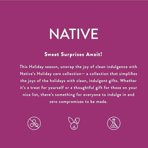 Native Clean Body Wash for Women & Men, Holiday Gumdrop Scent, 18 fl oz - image 7