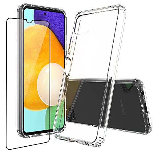 Coque Samsung Galaxy A22 5G transparente antichoc pour usage quotidien intensif avec verre