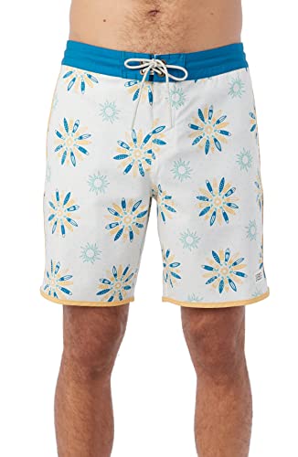 Boardshorts O'NEILL Cruzer Scallop séchage rapide stretch 18 pouces beige