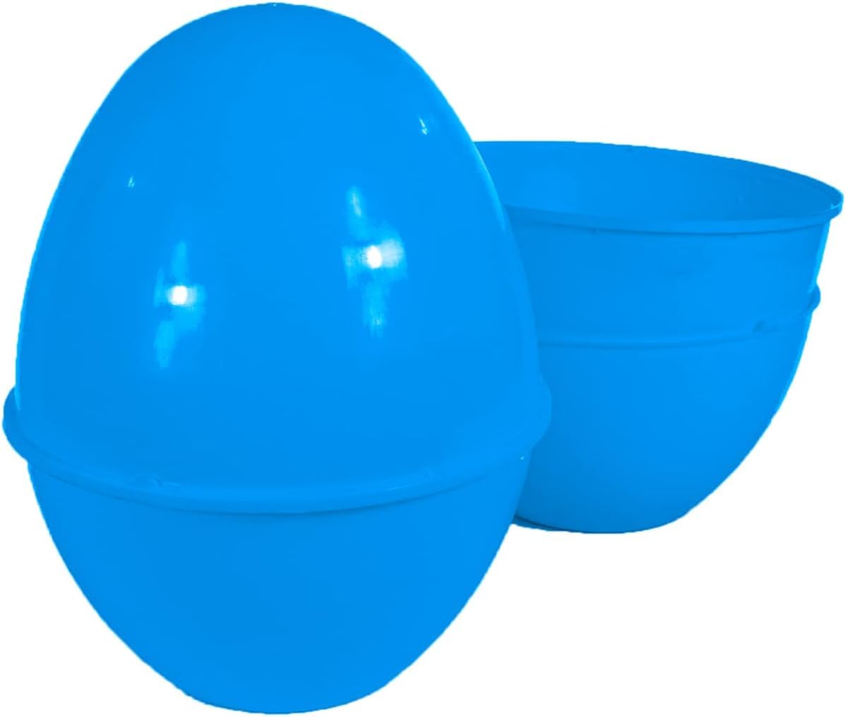 Pasqua - uovo plastica da riempire colore azzurro circa 42*30 cm