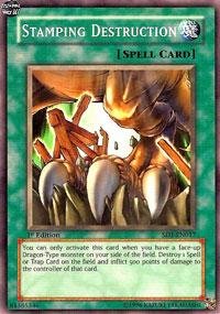 Yu-Gi-Oh! - Stamping Destruction (SD1-EN017) - Cubierta De Estructura 1: Rugido Del Dragón - 1ª Edición - Común