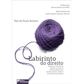 Capa do livro Labirinto do Direito: Análise da Competência Híbrida nos Casos de Violência Doméstica e Familiar Contra a Mulher à luz do Feminismo Jurídico