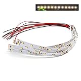 Einfache Befestigung mittels Klebeband auf der Rückseite. Für alle Spurweiten universell einsetzbar.