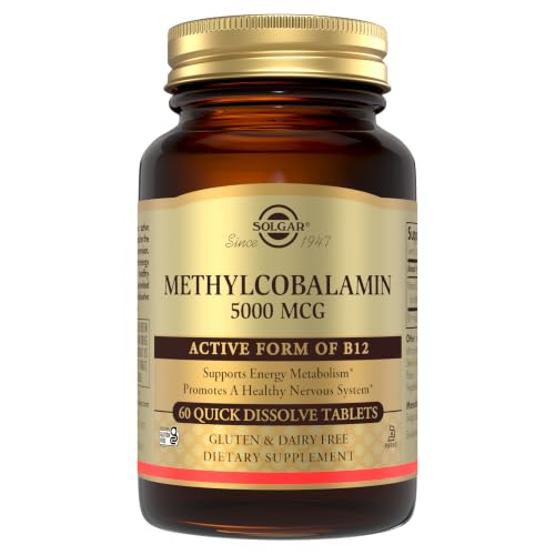 Solgar Methylcobalamin 5000 mcg Nuggets
