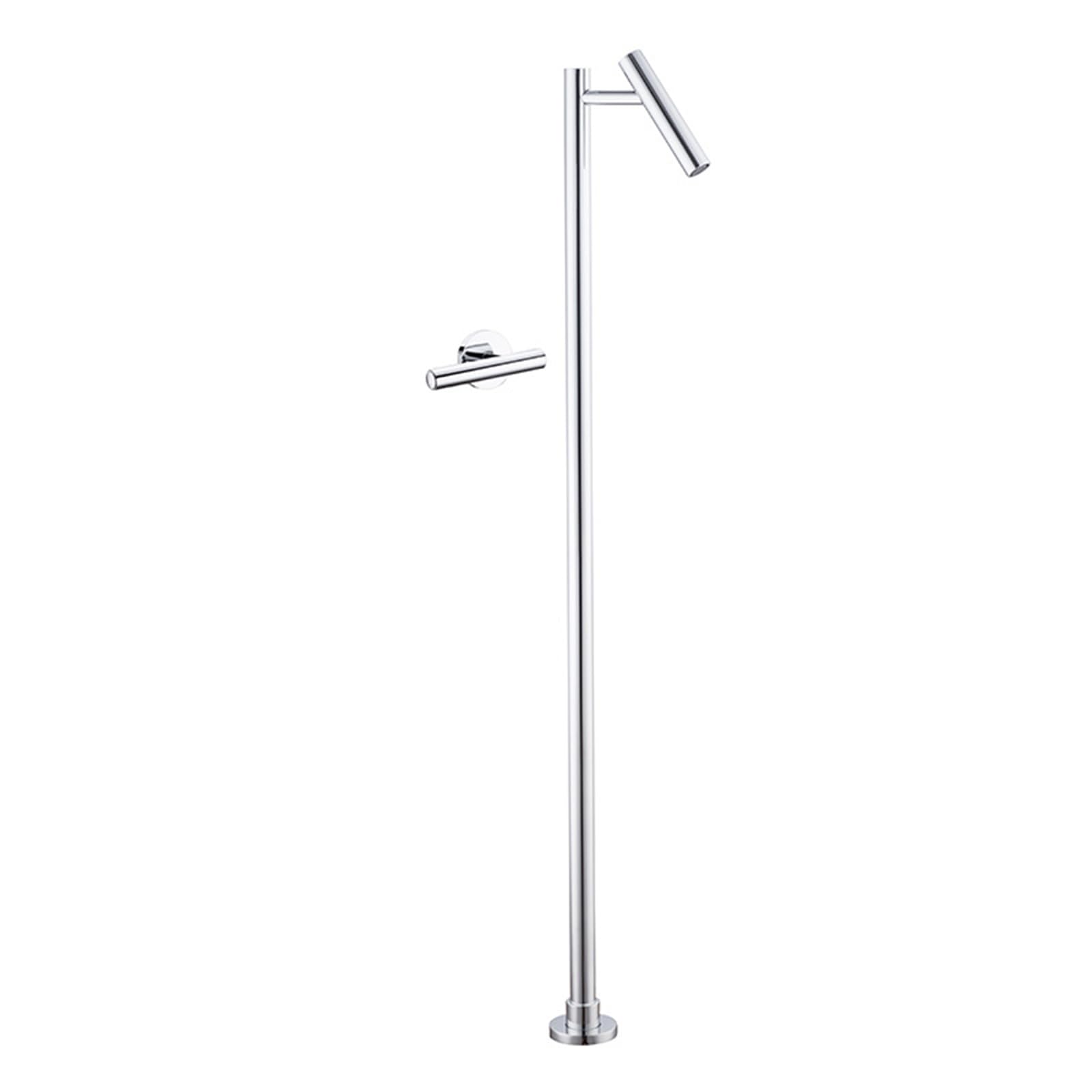HADECOLL Freestanding Bath Mixer Tap Hot And Cold Concealed Wall Mounted Bath Tap Brass, Chrome,Chrome