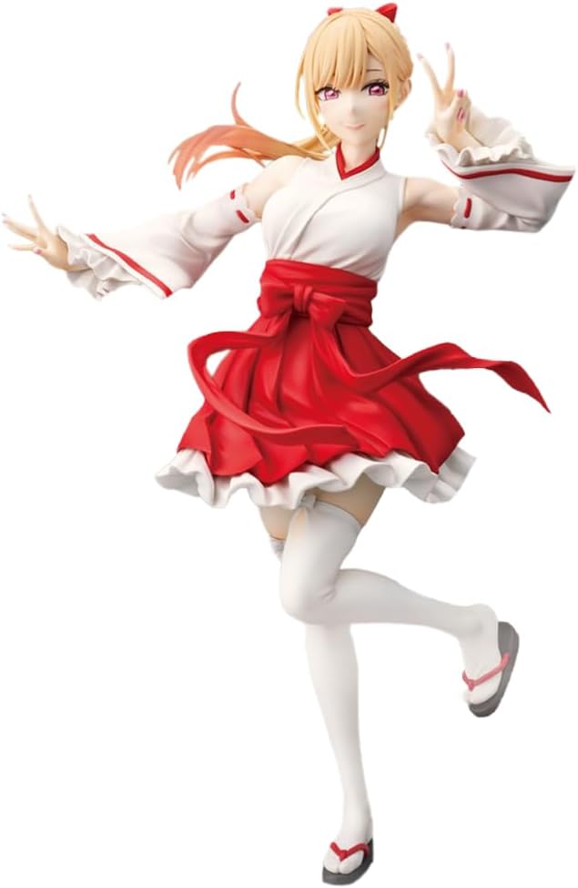YLQANONG Kitagawa Marin Figures Anime Nikaidou Neon/Inui Sajuna Girl Figure Statues PVC Material Marin Kitagawa Anime Figurine for Fans 20CM