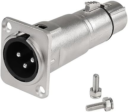 QIANRENON 3-pins XLR naar Mini XLR Hoofdtelefoon Microfoon Converter Adapter - Audio Symmetrische Aansluiting Schakelstekker voor Camera