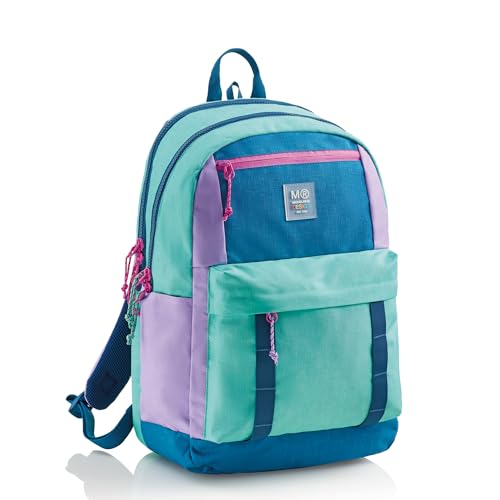 Sac à dos scolaire Miquelrius triple Amsterdam robuste et multicolore