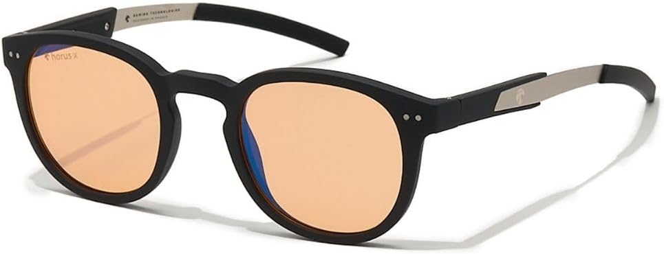Horus X ® • Gaming Glasses • Blue Light Blocking Computer Screen Glasses | Anti Fatigue & Eyestrain