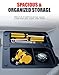 XATVXUTV Underseat Storage Box for Honda Pioneer 700, UTV Under Seat Storage Bin 4.4L Waterproof Dry Storage Box for Honda Pioneer 700-2 700-4 2014-2025 Accessories