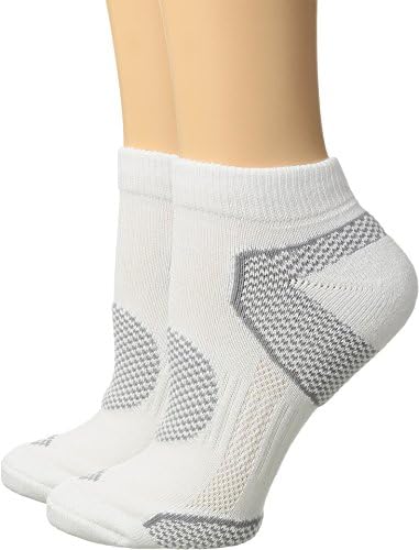 Columbia Women's 2-pack Low Cut Walking Socks White 9-11 (US Womens)