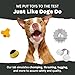 Barkbox Super Chewer Tough Dog Chew Toys for Aggressive Chewers, Dental Stimulating (T Bone - Large)