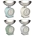 Kitchen Craft Vivir Nostalgia 1-Piece Living Nostalgia Mecánica balanza de cocina, Azul